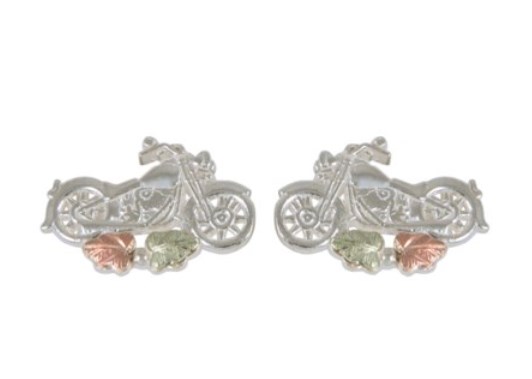 Picture of TR Jewelry Concepts MRC50700-GS CCO 12K Black Hills Gold Earring&#44; Sterling Silver