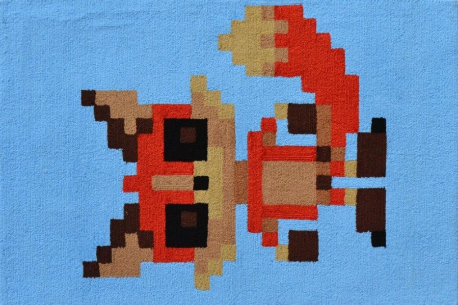 2.8 x 4.8 ft. Pixel Fox Area Rug