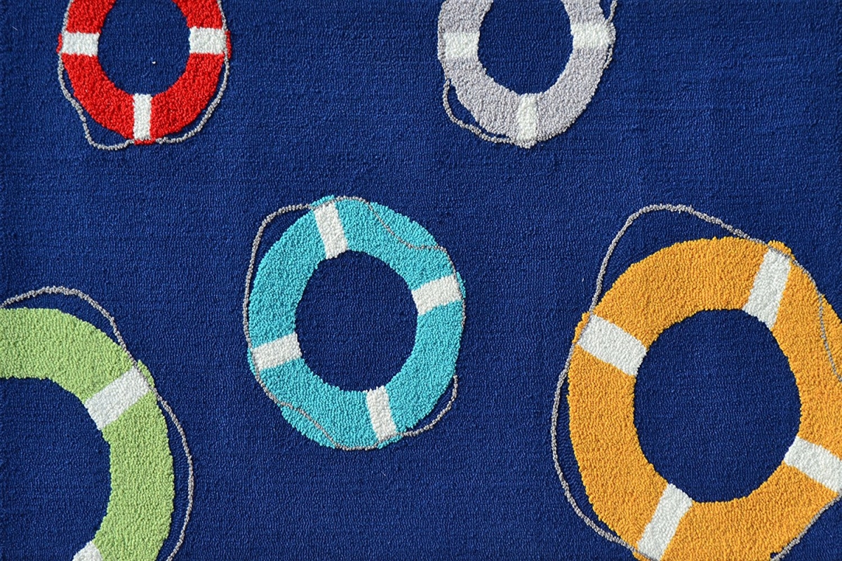 Picture of The Rug Market 71226B 2.8 x 4.8 ft. Life Saver Area Rug