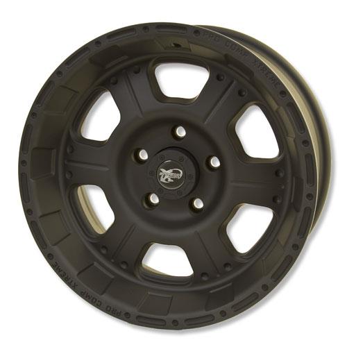 Series 7089 17 x 8 Wheel with 5 on 5 Bolt Pattern - Flat Black