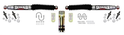Dual Steering Stabilizer with Black Boots