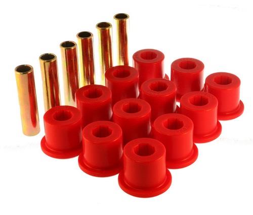 SKYSE12D Softride Spring Bushing Kit - Front, Red