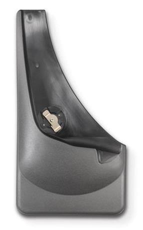 No Drill Mud Flaps,Black,110024, Molded Plastic, Black