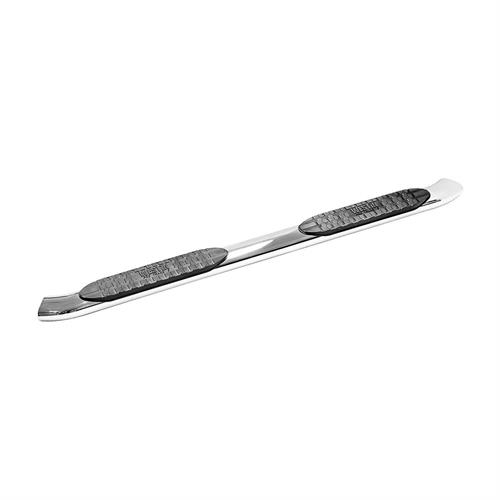 5 in. Pro Traxx Cab Length Oval Step Bars, Polished Stainless