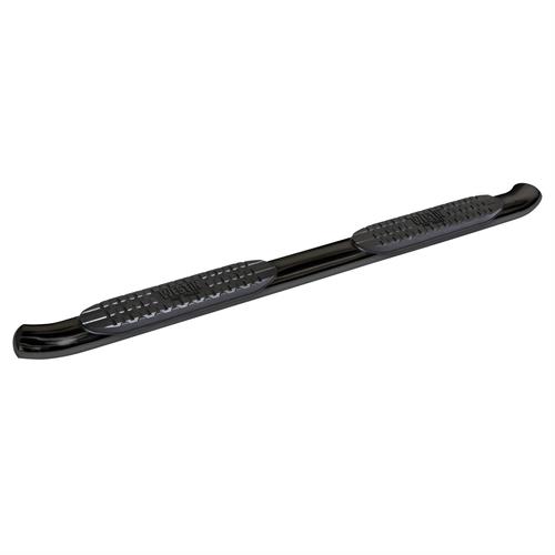 4 in. Pro Traxx Cab Length Oval Step Bars, Black