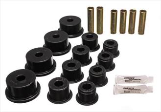 Leaf Spring & Shackle Bushing Set for 1984 to 2001 XJ Cherokee, Black