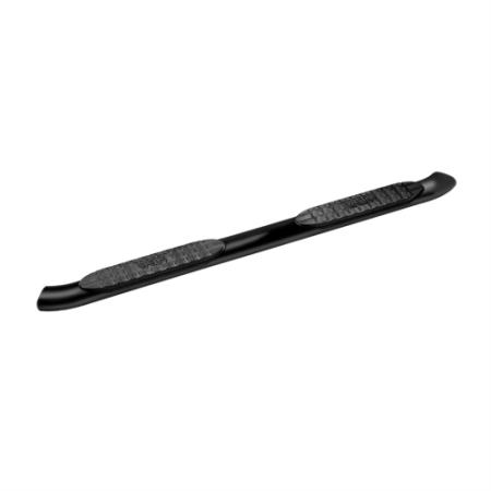 5 in. Pro Traxx Cab Length Oval Step Bars - Black