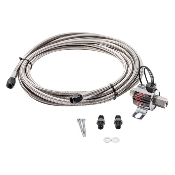 SNO-40012-BRD Braided Stainless Steel Line Trunk Mount Upgrade 4AN Systems -  Snow Performance