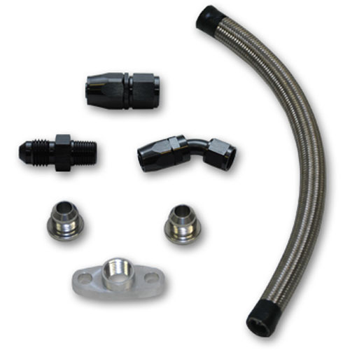 Universal Oil Drain Kit T3-T4 Top Mount Turbo Setups