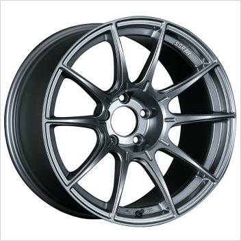 XA18850-4405CDK GTX01 18 x 8.5 5 x 100 44 mm Offset Dark Silver Wheel for 2002-2005 Subaru WRX