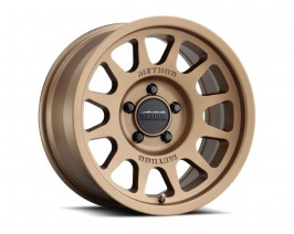Method MR703 17 x 8.5 0 mm Offset 6 x 135 Bolt Pattern 87 mm Center Bore Method Bronze Wheel