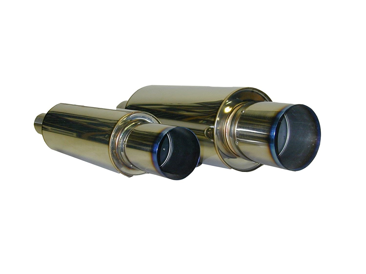 34005-FK001 170 mm High Power Ti Stainless Steel Universal Muffler