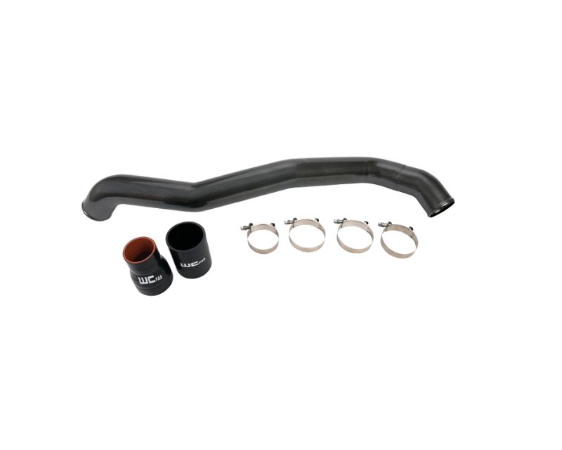 3 in. Gloss White Driver Side Intercooler Pipe for 2011-2016 Chevrolet 6.6L LML Duramax