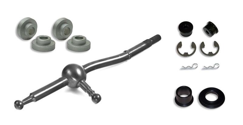 TS-SS-005G Short Shifter Base Shifter Cable Gate Selector Bushing Combo for Mitsubishi Evo X 2010 Plus