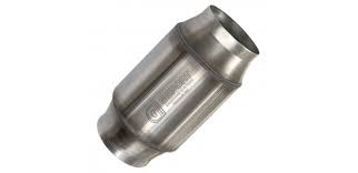OBD2 300 CPSI Catalytic Converter - Silver - 2.5 in. Inlet/Outlet - High Durability