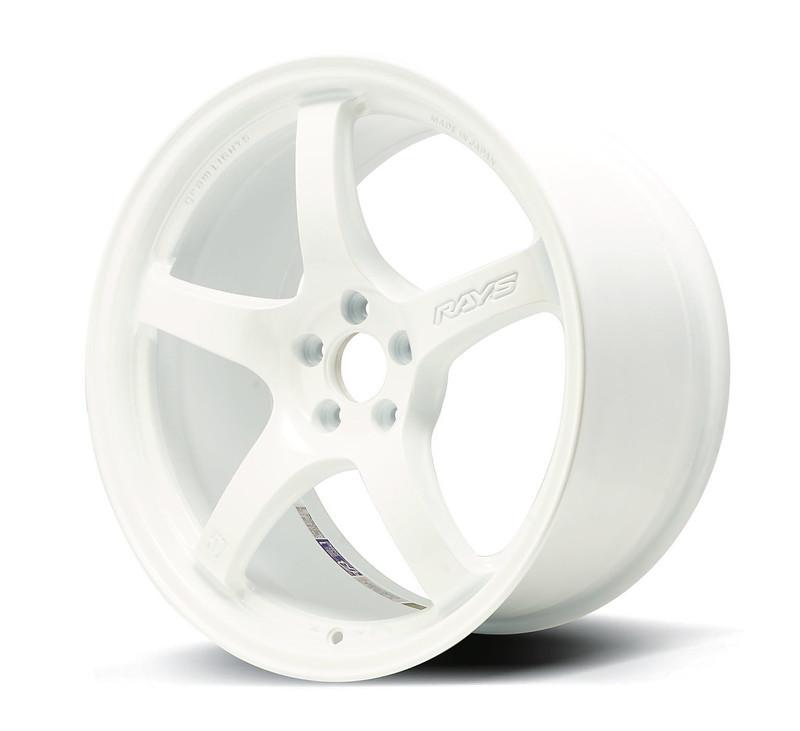57CR 17 x 9 Plus 38 Offset 5 x 100 Bolt Paatern Ceramic White Pearl Wheel