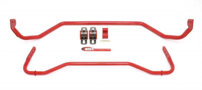 SB029R Red Front & Rear Sway Bar Kit with Bushings for 2008-2009 Pontiac G8