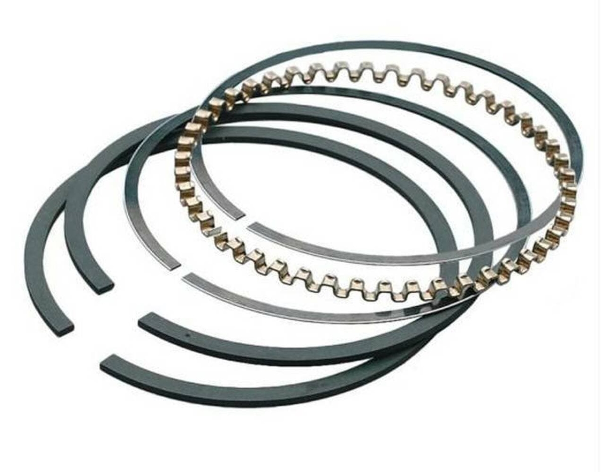 Piston Oil Ring Set - Black - 1.2 x 2.8 mm - Durable Performance