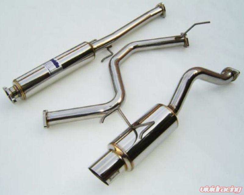 60 x 101 mm Tip Catback Exhaust System for 1996-2000 Honda Civic EK4 J-Spec 3DR