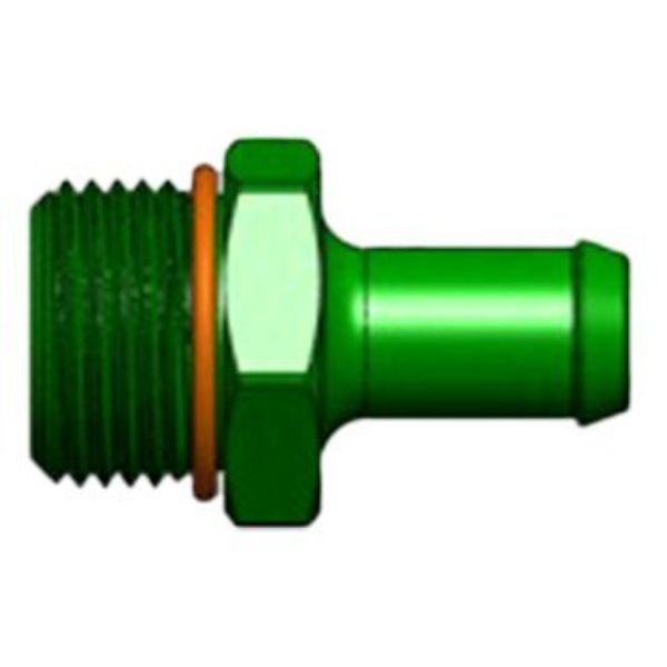 10AN ORB to Barb 0.500 in. Hose Barb Fitting