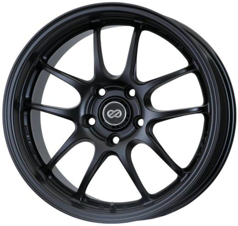 460-8105-6615BK PF01 18 x 10.5 in. 5 x 114.3 Bolt Pattern 15 mm Offset 75 mm Bore Black Wheel