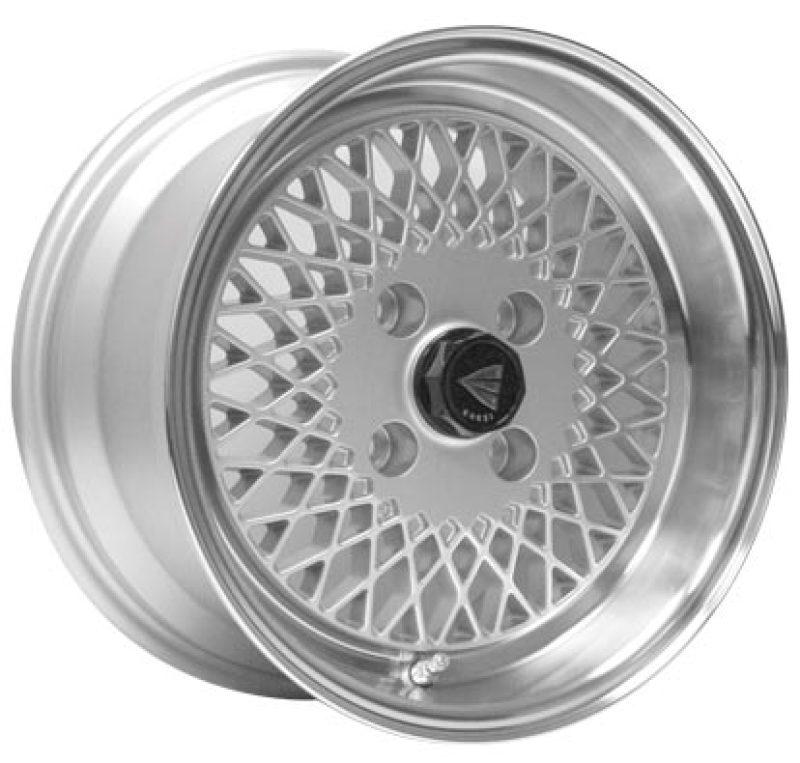 92 Classic Line 15 x 8 in. 25 mm Offset 4 x 100 Bolt Pattern Silver Wheel