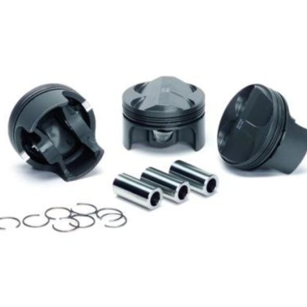1 mm Oversize Nitrided Intake Valve for 1994-2005 Mazda Miata 1.8L, Black - Set of 8