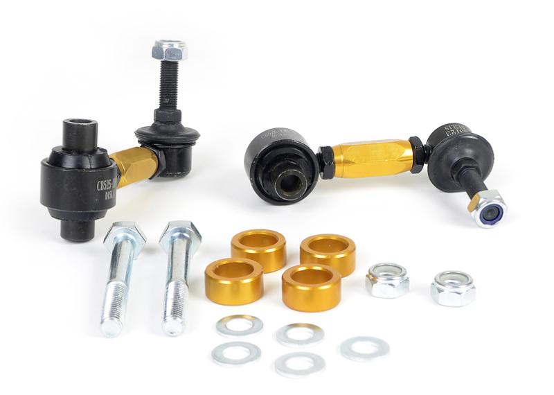 Whiteline KLC182 Rear Adjustable X H-D Sway Bar - Link Assembly for 2012 Plus Subaru BRZ, 2012 Plus Scion FR-S & 2012 Plus Toyota 86