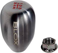 10 x 1.5 mm Gun Metal 5-Speed Billet Shift Knob