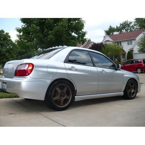 ABS Black Vortex Generator for 2002-2007 Subaru WRX