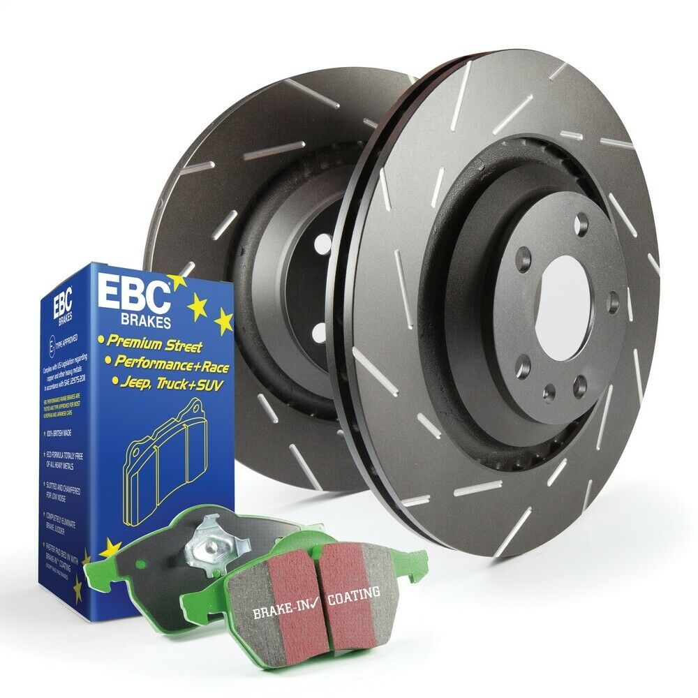 S2KF1772 S2 Green Stuff 6000 & USR Rotors Kit for Honda