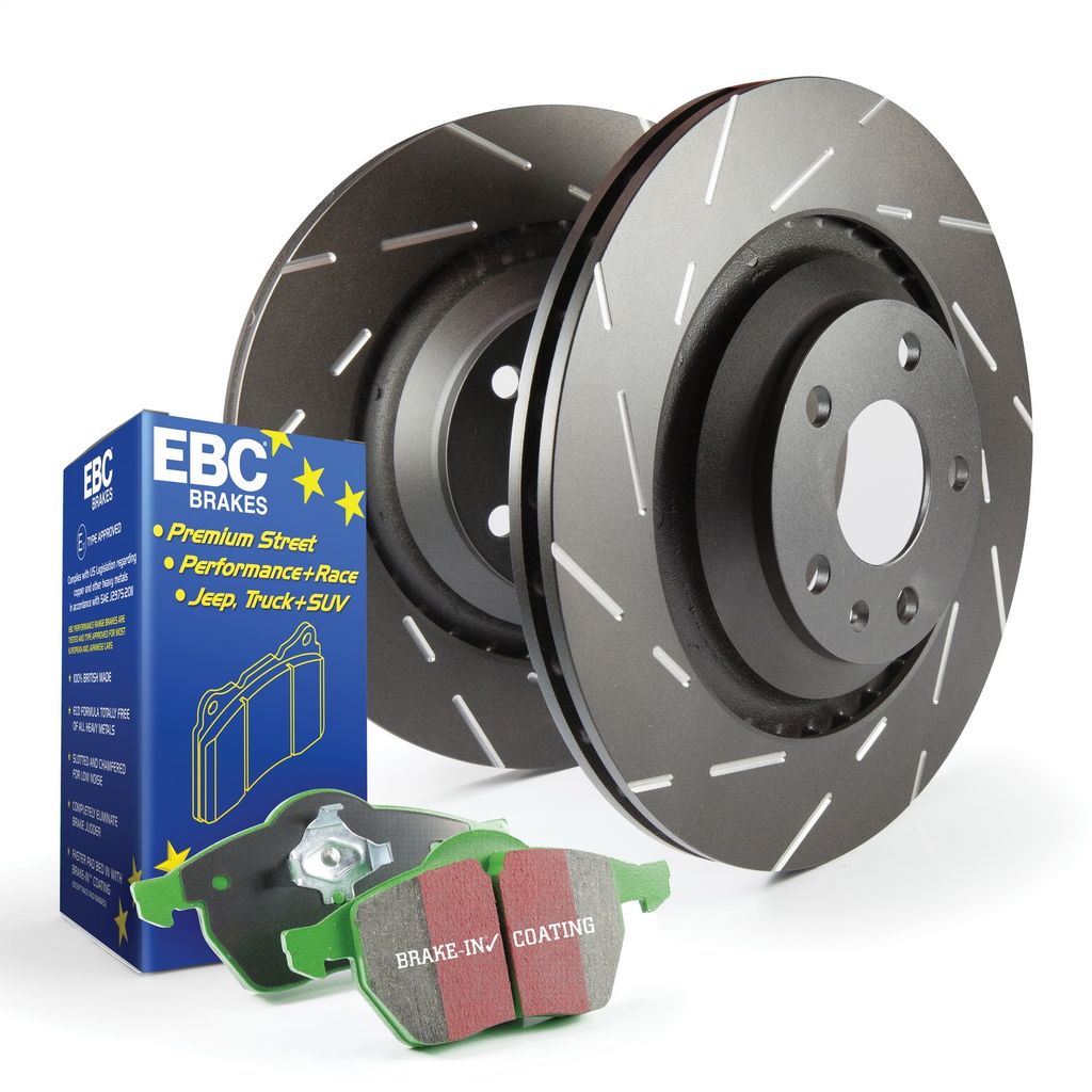 S2KR2333 S2 Kits Greenstuff 2000 & USR Rotors for 2019 Volkswagen Golf Alltrack S