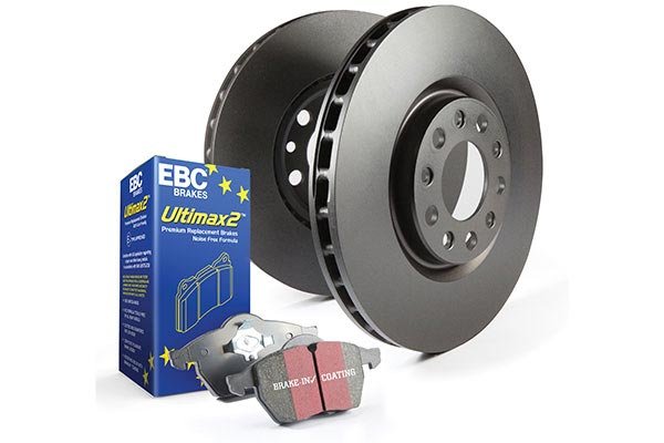 S2KR2457 Disc Brake Pad Greenstuff 6000 & USR Rotors S2 Kits