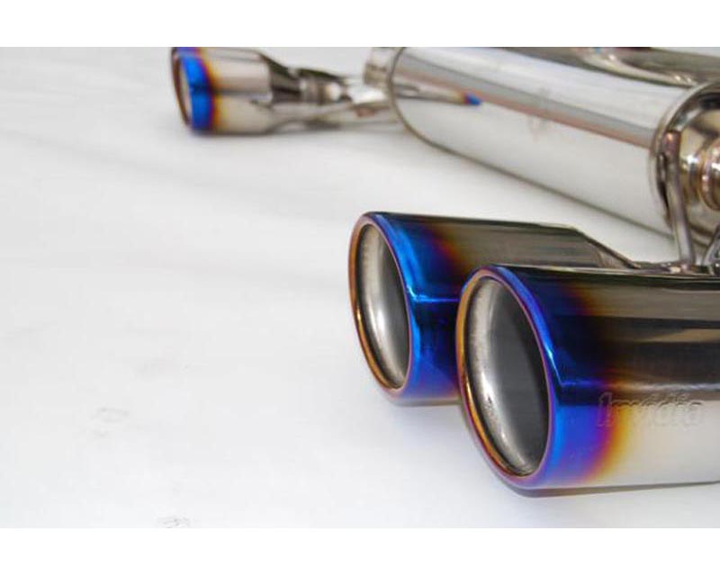 HS08STIG3T Titanium Tip Cat-back Exhaust for 2008-2011 STi Hatch & 2011 WRX Hatch Dual Q300