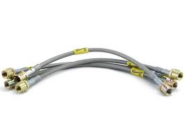 37035 SS Brake Line Kit for Porsche 1997-2004 911 996 inc Turbo, 2005-2011 911 997 C2 4 4S GT2 3 3 RS Turbo