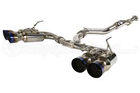 Cat-back Exhaust - Titanium Tip - 2008-2014 Subaru WRX Hatchback