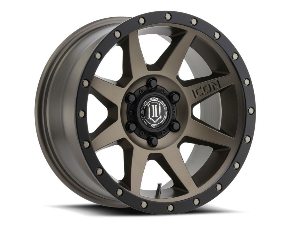 5 in. 17x8.5 6x135 6 mm Rebound Offset BS 87.1 mm Bore Bronze Wheel