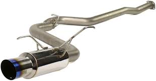Titanium Tip Bead Blasted Cat-back Exhaust for 2015 Plus Subaru WRX-STi