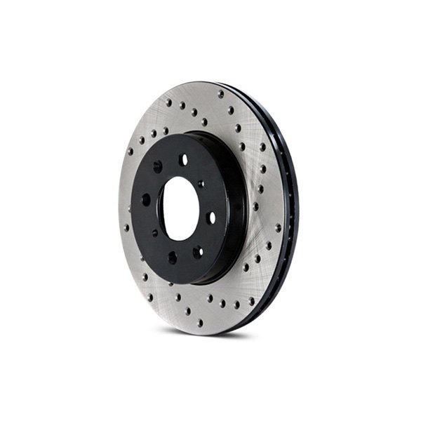 Picture of StopTech 128.44111R Drilled Sport Brake Rotor for 2000 Toyota RAV4
