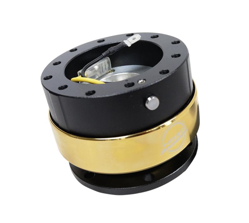 Black Body & Chrome Gold Ring Quick Release Gen 2.0