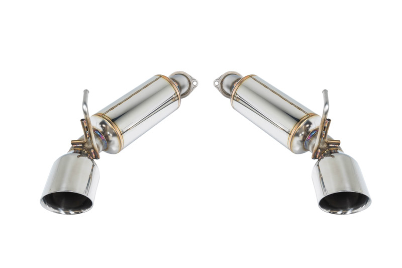 Axle Back Exhaust - Stainless Steel - Nissan 370Z (2009-2019) - Durable Design