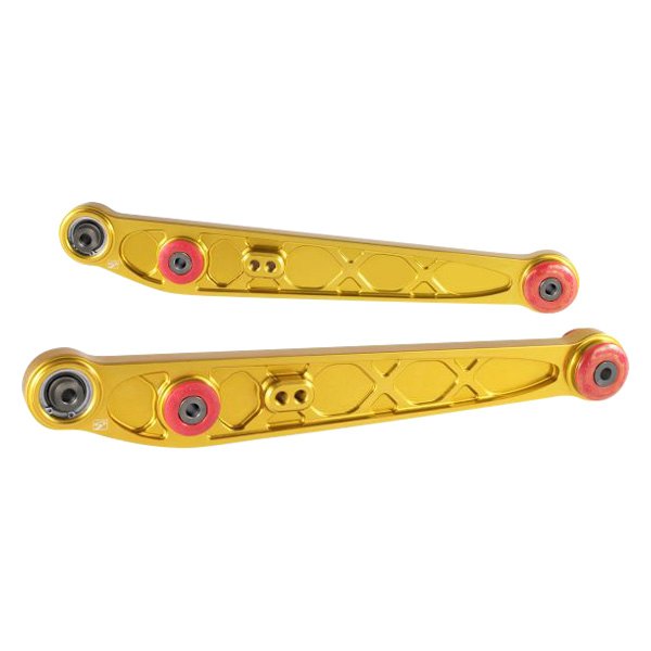 Ek Alpha Series Rear Lower Control Arm Set for 1996-2000 Honda Civic, Gold