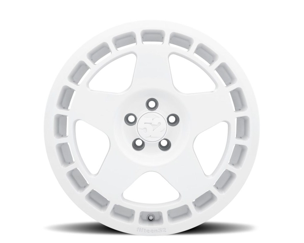 TURRW-88558-42 Turbomac 18 x 8.5 in. 5 x 108 BP 42 mm Offset ET 63.4 mm Center Bore Rally White Wheel
