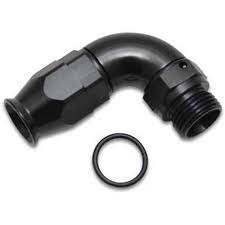 29903 6AN to -8ORB 90 deg Hose End Fitting for PTFE Hose
