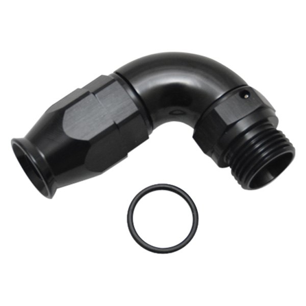 29908 -10AN Hose to -10ORB 90 deg Fitting for PTFE Hose