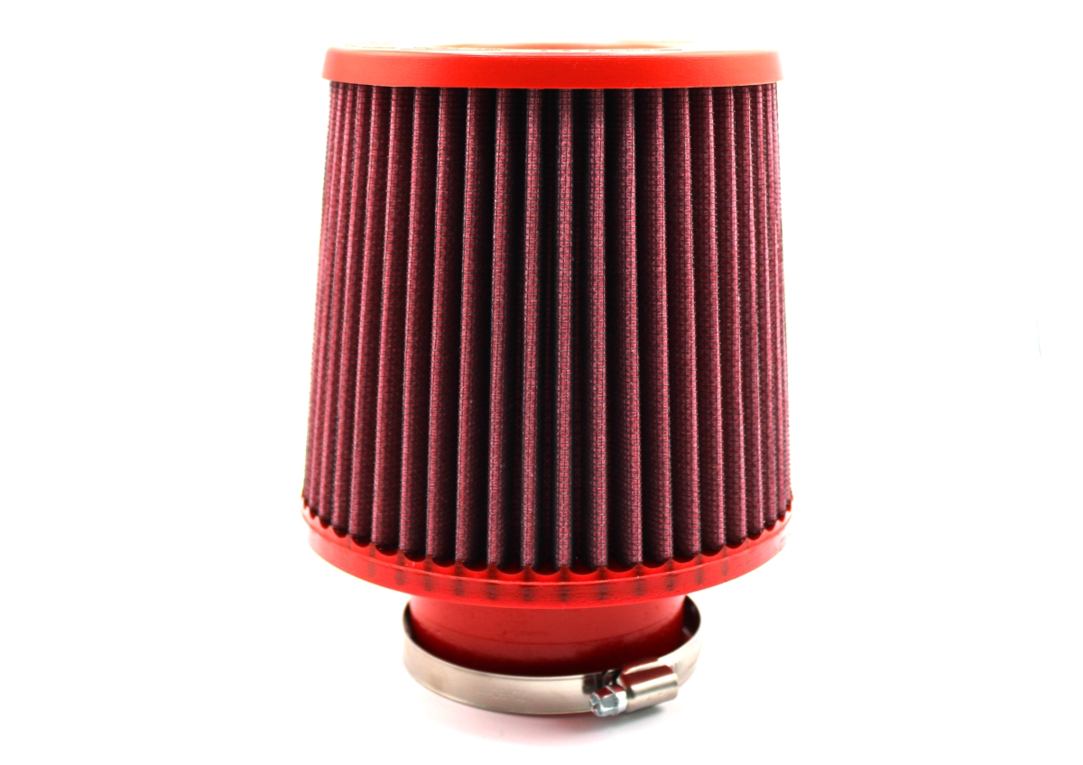 FBTW76-140P 76 mm ID x 140 mm Twin Air Universal Conical Filter with Polyurethane Top