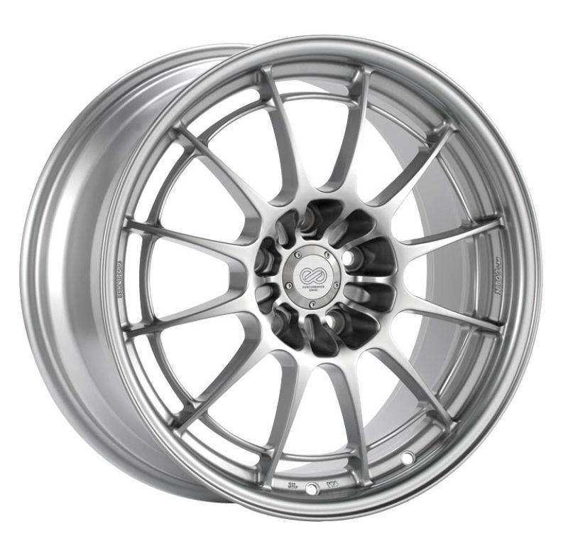3658856538SP NT03 Plus M 18 x 8.5 in. 5 x 114.3 Bolt Pattern 38 mm Offset 72.6 mm Bore G35-350z Silver Wheel
