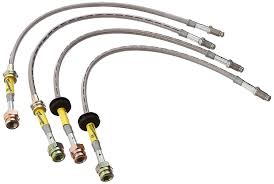 25048 Stainless Steel Brake Lines Kit for 2004-2013 Mazda Mazdaspeed 3