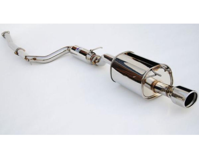 HS12HC2G3S Rolled Stainless Steel Tip Cat-back Exhaust for 2012 Plus Honda Civic Si K24 Coupe Q300