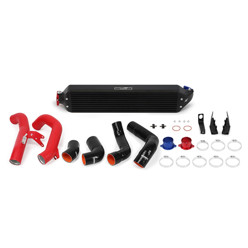 Black Intercooler Kit with Red Pipes for 2016 Plus Honda Civic 1.5T & 2017 Plus Honda Civic Si